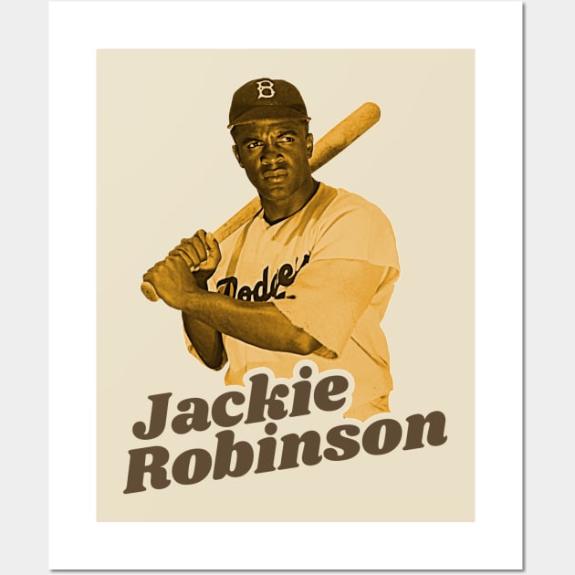 Vintage Jackie Tribute Design Wall Art by darklordpug